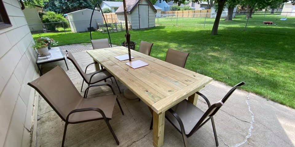 patio table