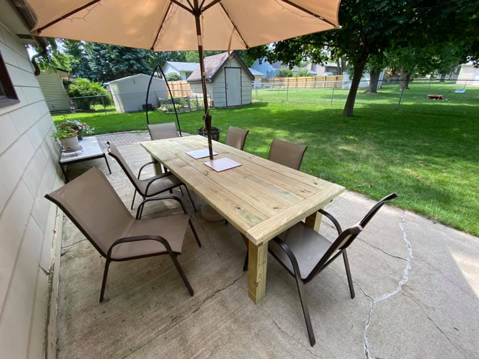 Patio Table Project Jody Staples